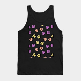 cat paw pattern Tank Top